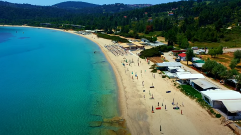 Strand Paliouri, Chalkidiki