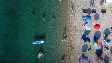 Strand von Pefkochori - Kassandra, Chalkidiki