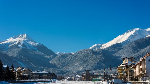 Bansko per Drohne